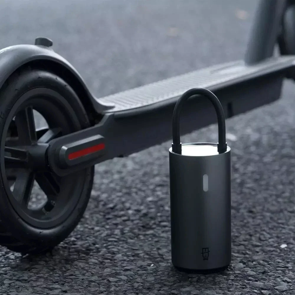 Imagem -05 - Mojietu Bomba de ar Elétrica Relâmpago Inflator de Pneus Inteligente Compressor de ar Digital para Bicicleta Carro Automotivo 480g Portátil Recarregável