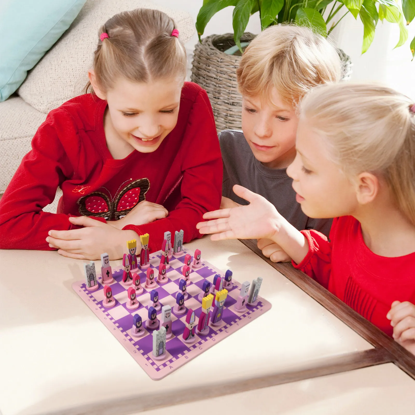 

Набор для игры в шахматы «Креативный мультфильм» (1 комплект) для детей и взрослых, тонкая работа, развивающая игрушка для формирования чувства времени