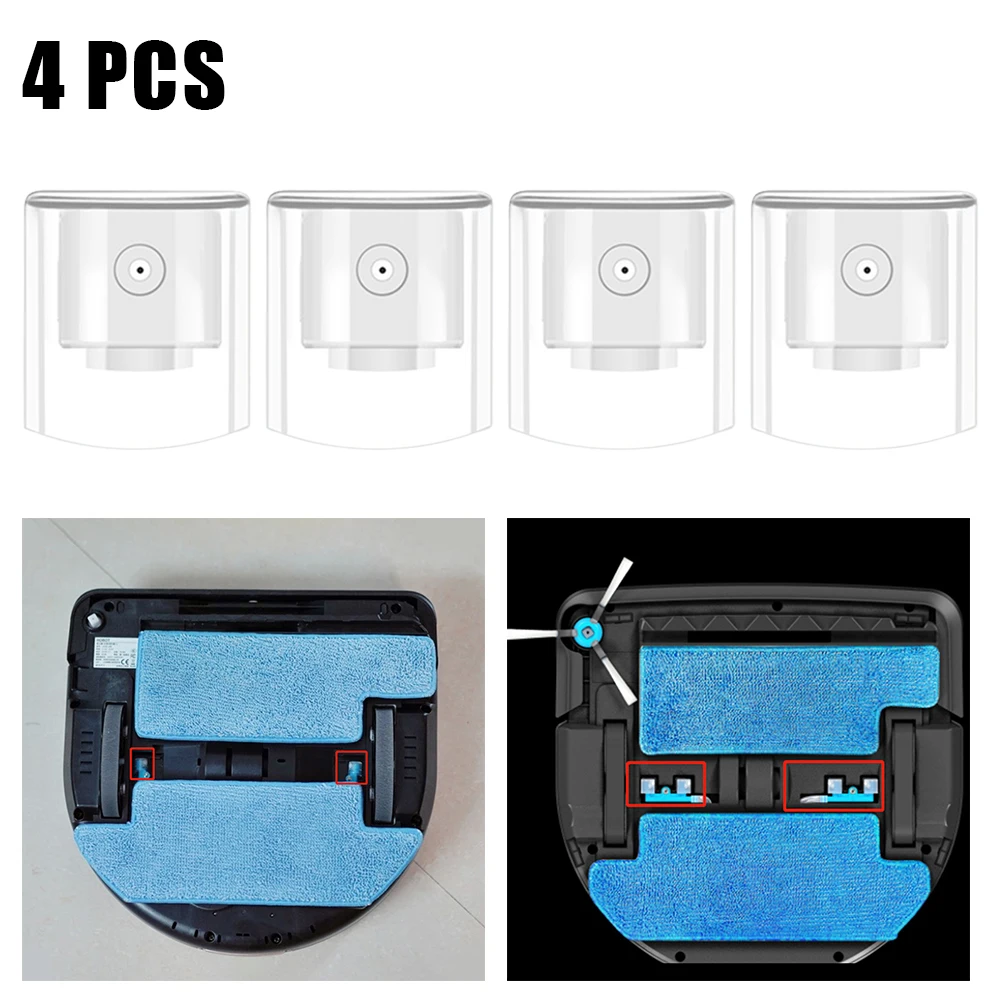 Aa4pcs Vacuum Cleaner SprayNozzleSuitable For Hobot Legee 669/668/7 Series Robot Household Sweeper Cleaning Tool Accessories