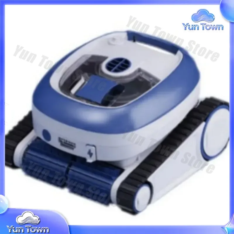 Wireless Pool Cleaning Robot for Automatic Underwater Debris Suction Machine Efficient Smart Swimming Pool Vacuum Cleaner