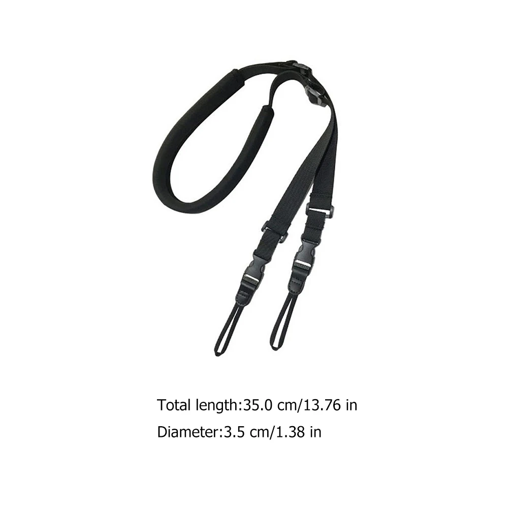 

2pcs Shock Absorbing Camera Strap Premium Durable Nylon Adjustable Universal Digital Dslr Shoulder Neck Belt Travel Sling Anti