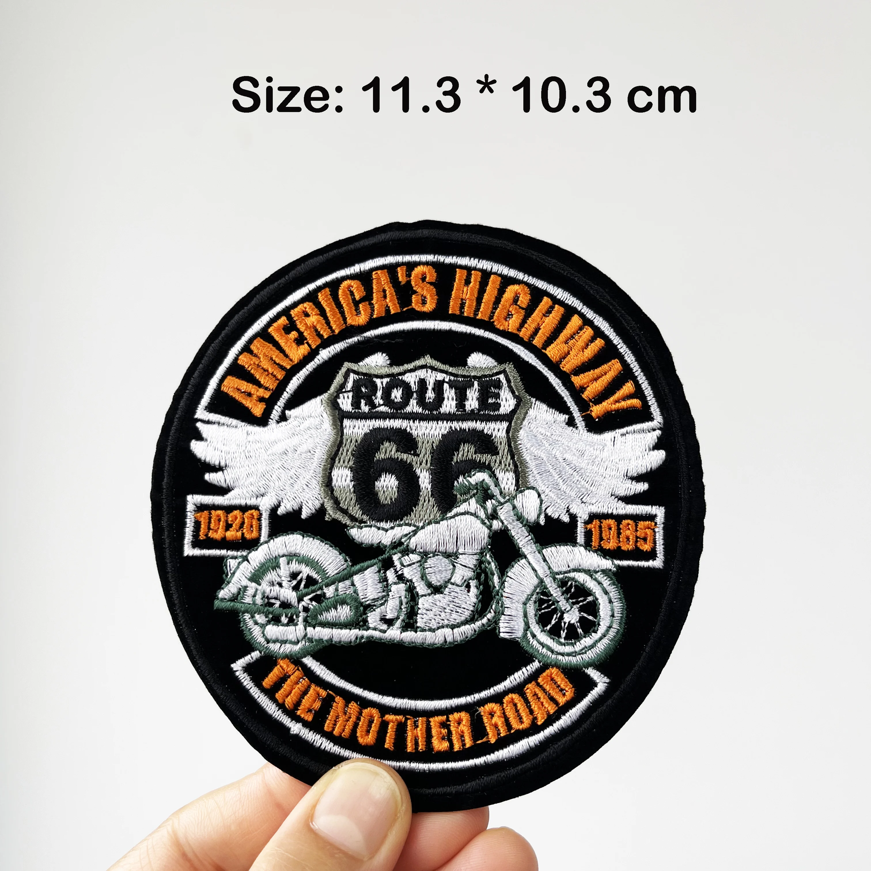 Skull Embroidery Patch Skeleton Eagle Patch Iron On Patches For Clothing Thermoadhesive Patches On Clothes Punk Rock Style Badge