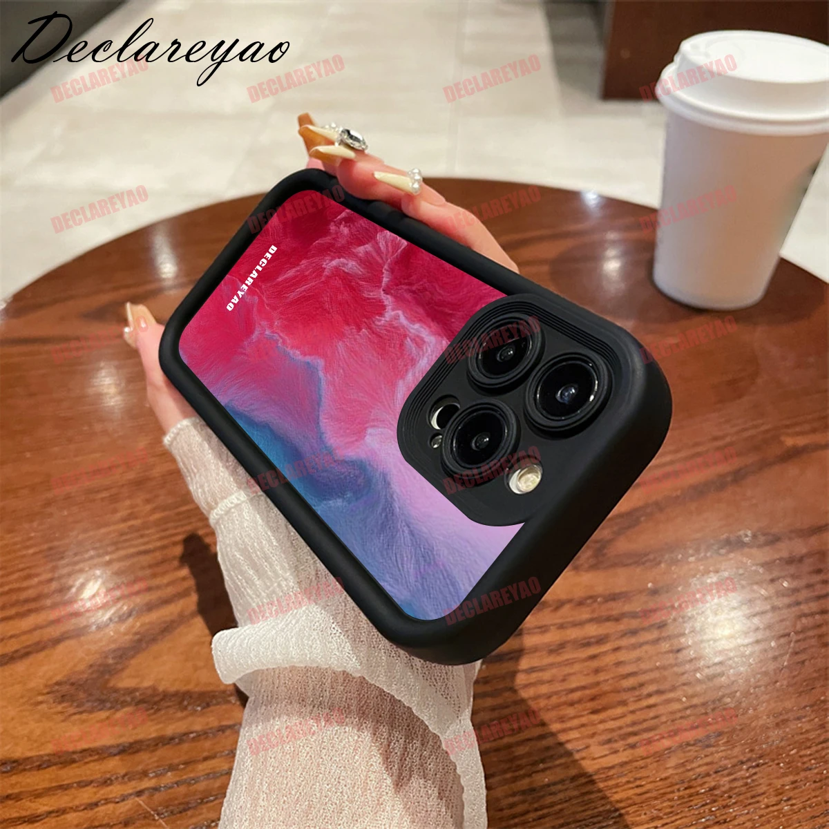 DECLAREYAO Matte Light Slim TPU Soft Coque For OPPO A54S A17 A38 A53 A32 A11S A33 2020 A16 A16S A16K A16E Case Cover Shockproof