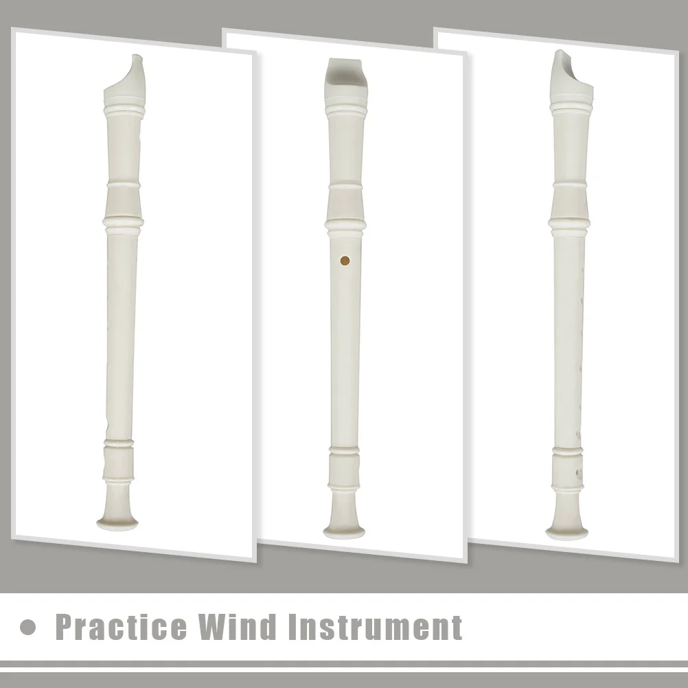 

4Sets Beginner Clarinet Practice Resin 8-Hole Clarinet Musical Instrument for Children Classroom Teaching Wind Instrument
