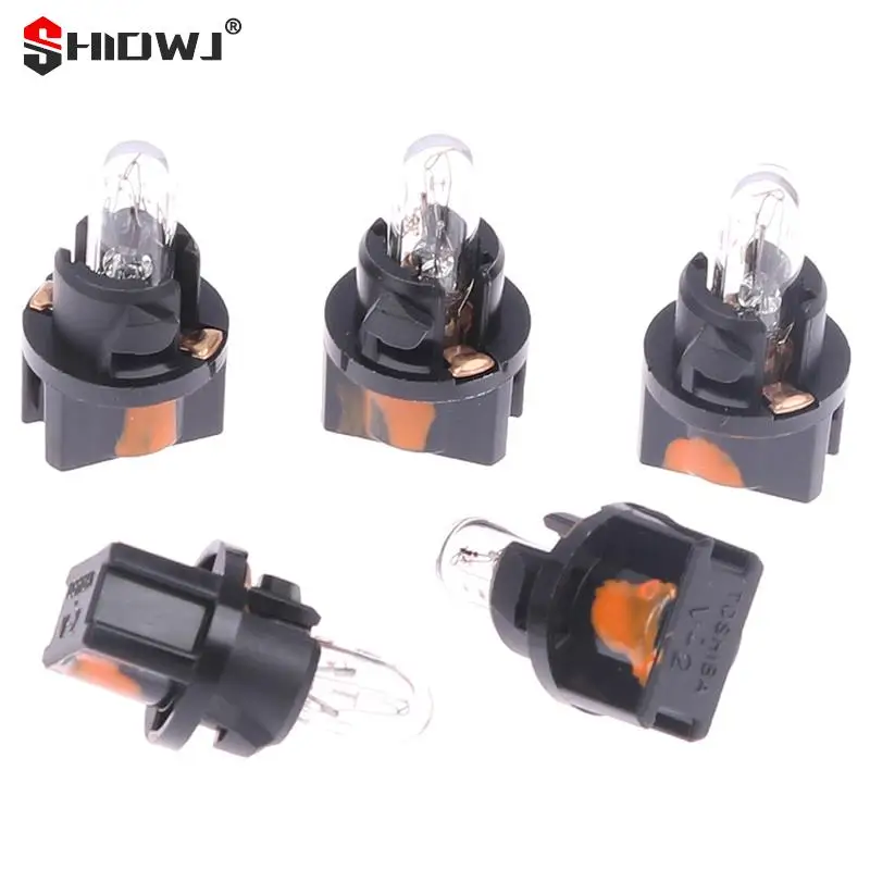 5Pcs High Quality For Toshiba 12V1.2W V-2 Small Bulb Indicator Light Car Instrument Lamp