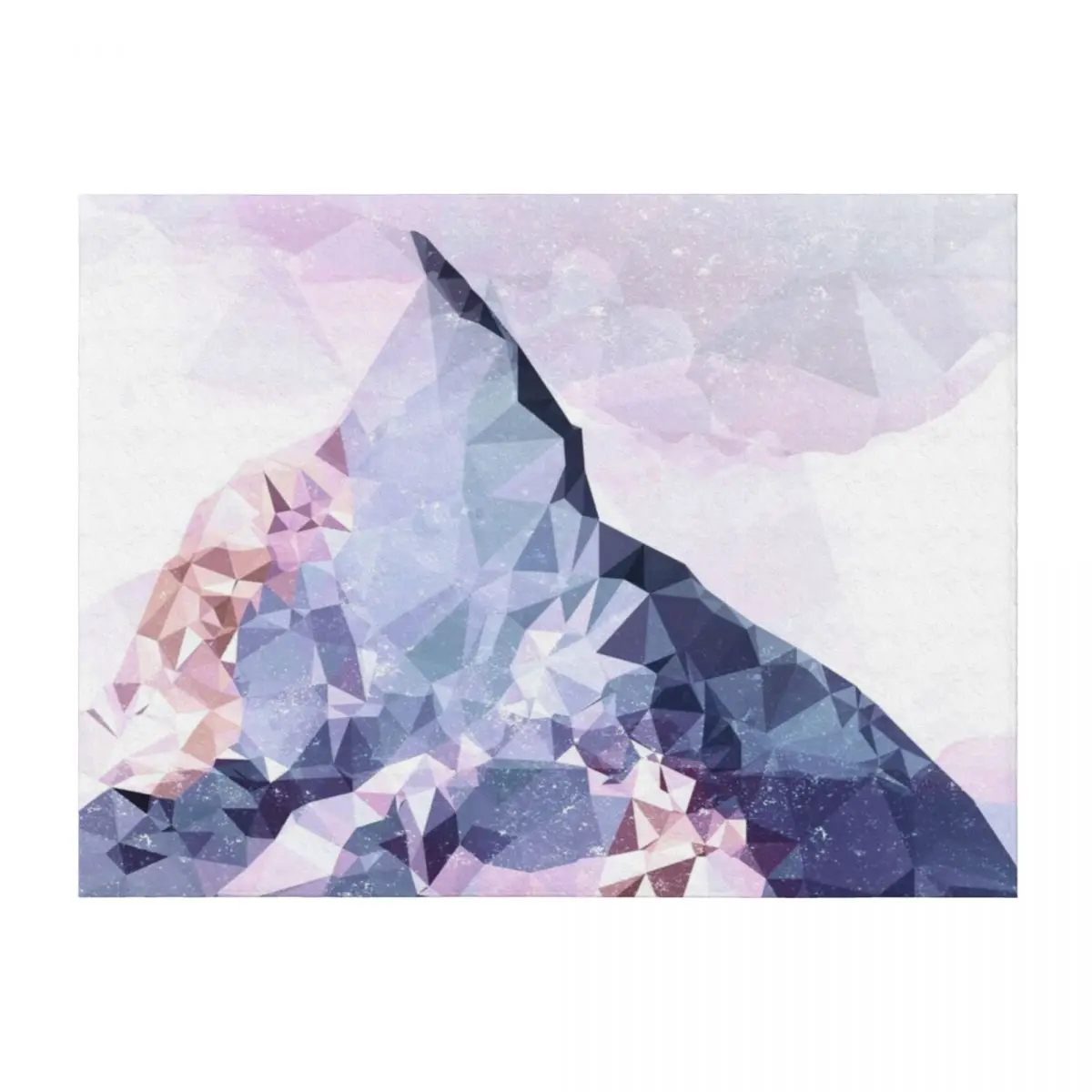 

The Crystal Peak Throw Blanket Luxury Brand Designers Cute Soft Plaid Blankets