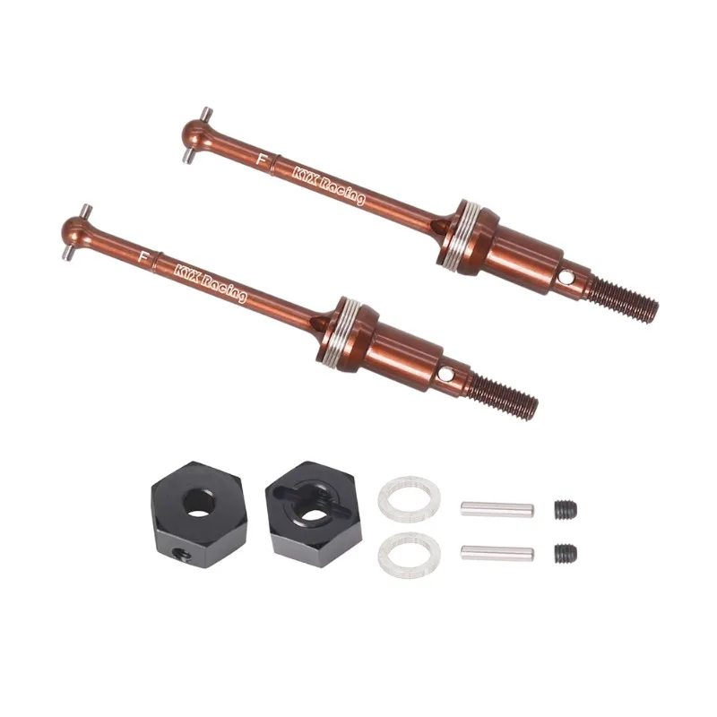 

WBRC Model Car CVD Metal Front and Rear Driveshafts for Arrma Mojave 1/14 RC Car Little Mojave Upgradeds Accessories