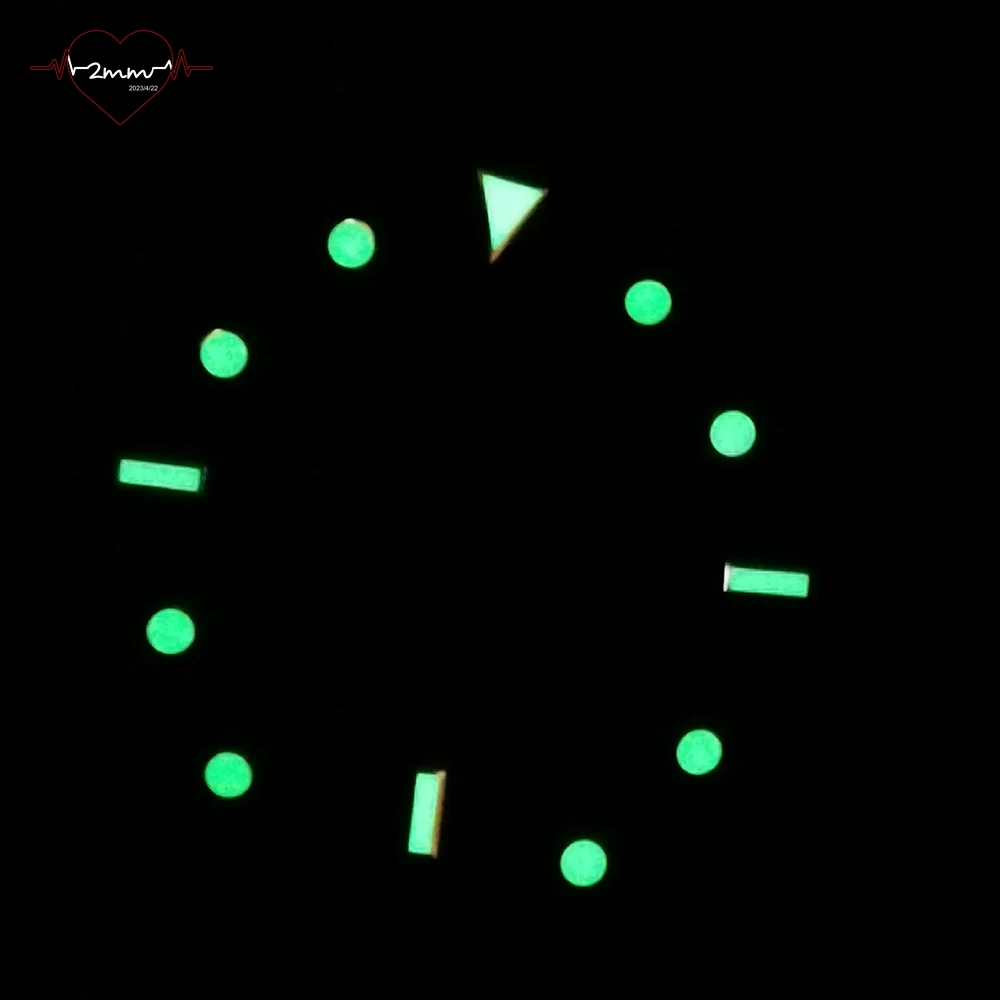 إكسسوارات الاتصال الهاتفي للساعة الرجالية ، مؤشر الساعة ، صانع الساعات ، الدبوس ، اللون الفضي ، الغواصة ، GMT ، المعدن