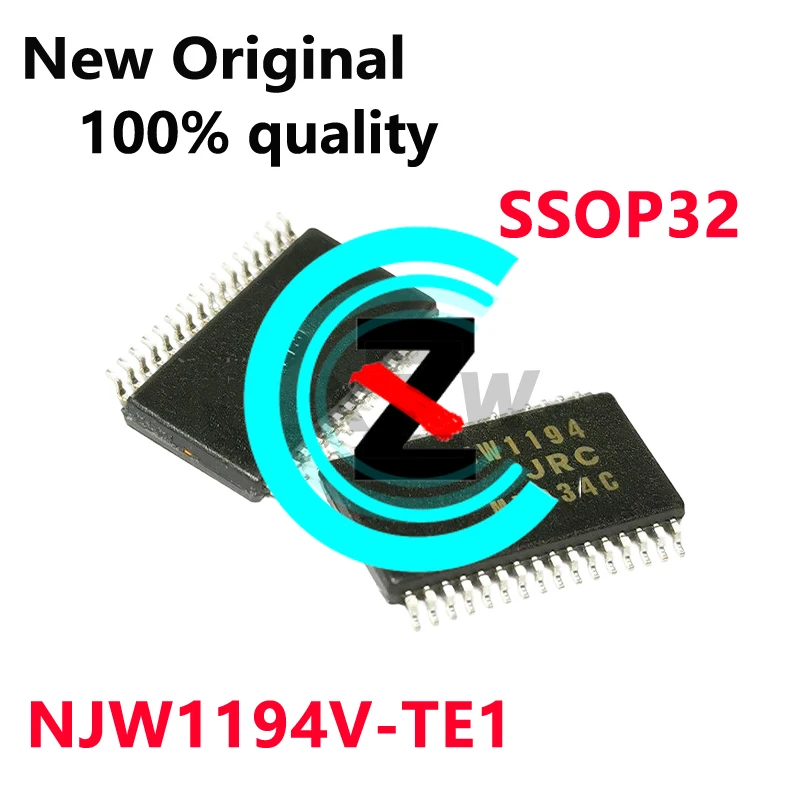 2-5/PCS New Original NJW1194 NJW1194V-TE1 NJW1194V SSOP32 Electronic volume controller chip In Stock