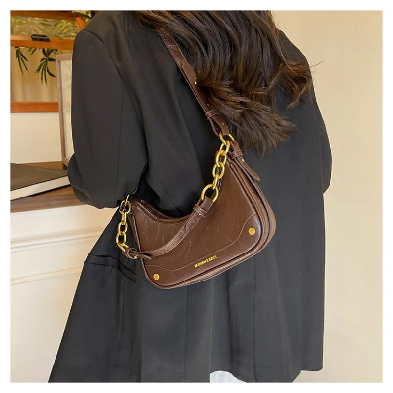 

Luxury Shopper Tote Bag Large Capacity Minimalist For Women Unique Vintage Fashion High-End