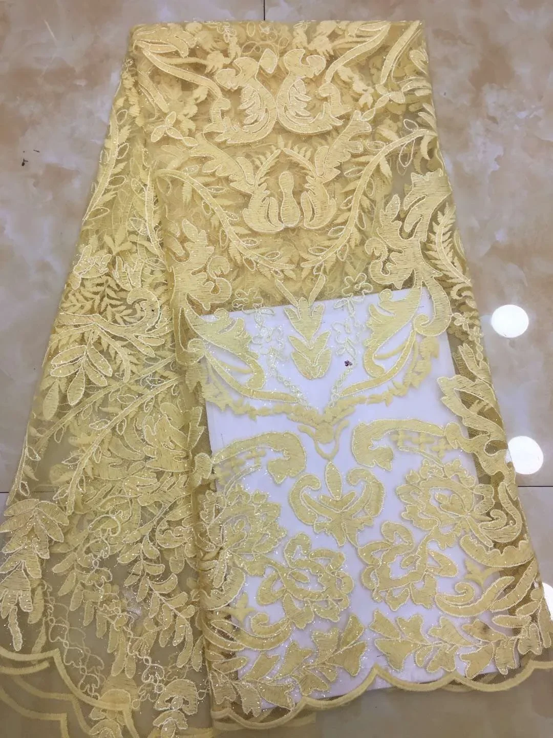 Latest french Lace Fashion nigerian lace fabrics for wedding 2021 african french lace fabric high quality with stones DP311