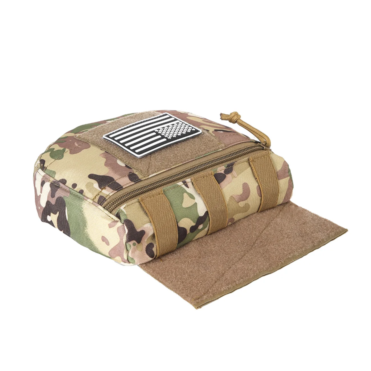 Outdoor sports vest expansion small bag waist bag MOLLE accessory tool small hanging bag portable multifunctional small bag