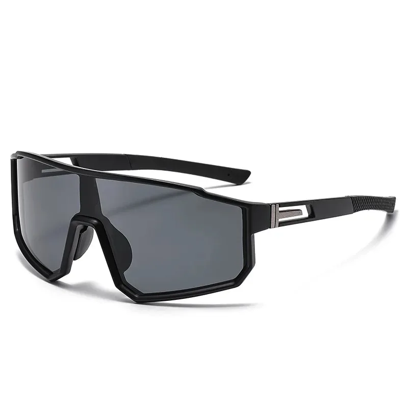 AliExpress NONE Men's Bicycle Motorcycling Sunglasses - Oversized Windproof Colorful Coating Outdoor Sports Eyewear