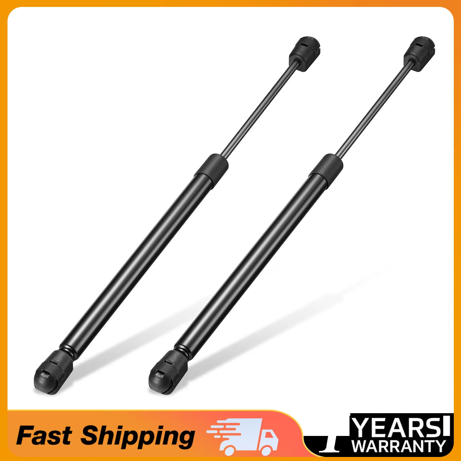 

OE C16-11543 2Pcs 15Inch 40lb Gas Struts Automotive Gas Spring For Camper Shell, ARE/ATC/Snugtop/Leer Canopy, Toolbox