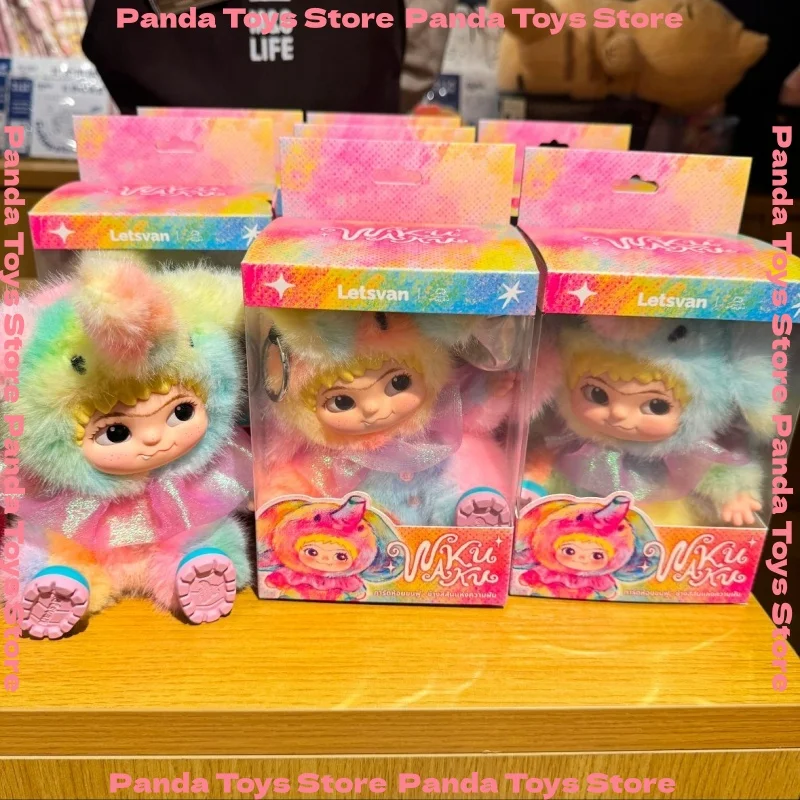 

In Stock Latest Style Wakuku Colorful Elephant Thai Limited Edition Plastic Doll Hanging Card Room Decor Toy Gift