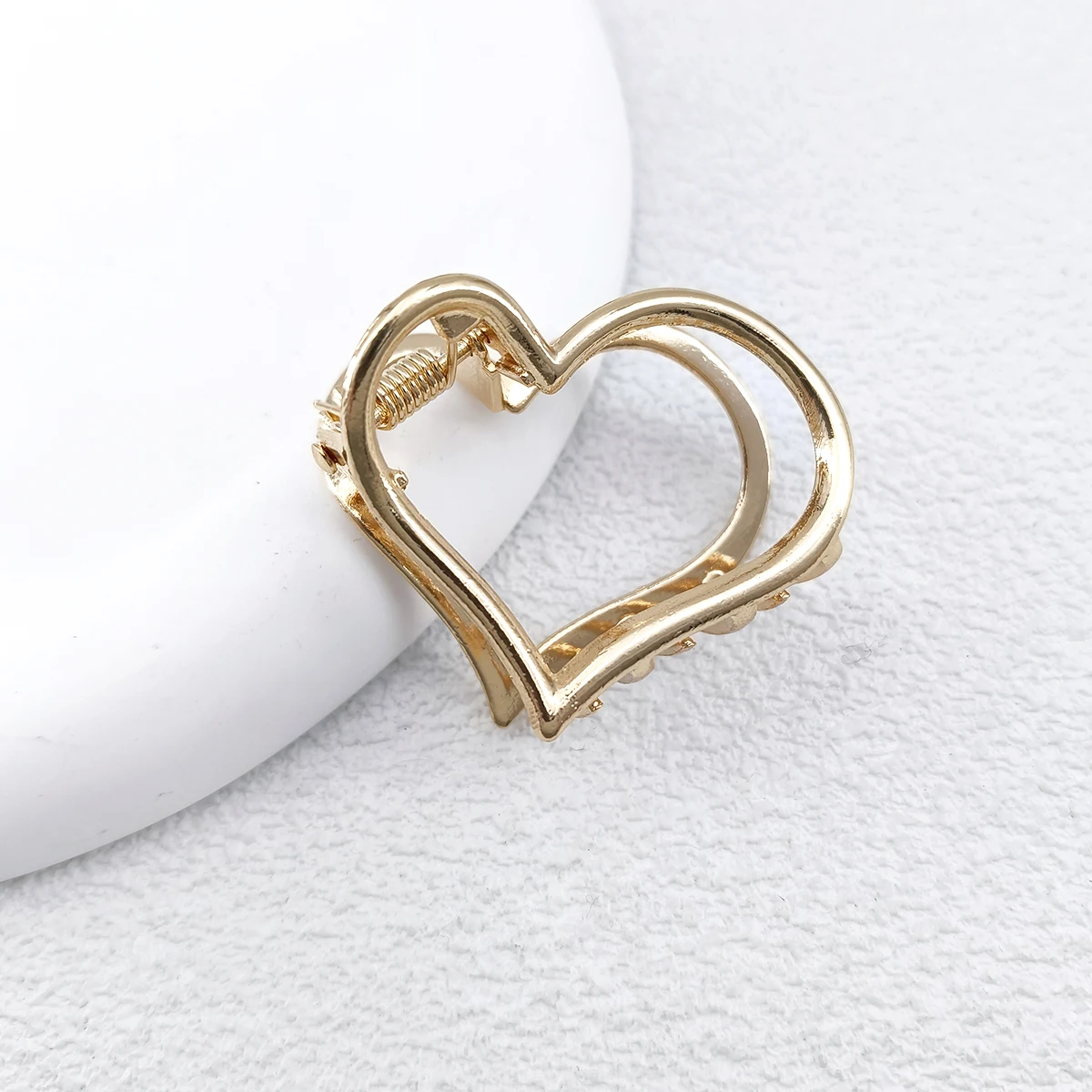 12 Stile Mode Mini 4 cm Metall Haar Klaue Für Frauen Gold Farbe Kreuz Krabben Haar Clip Koreanische Elegante Geometrische haarnadel Mädchen Haar – Detail 14