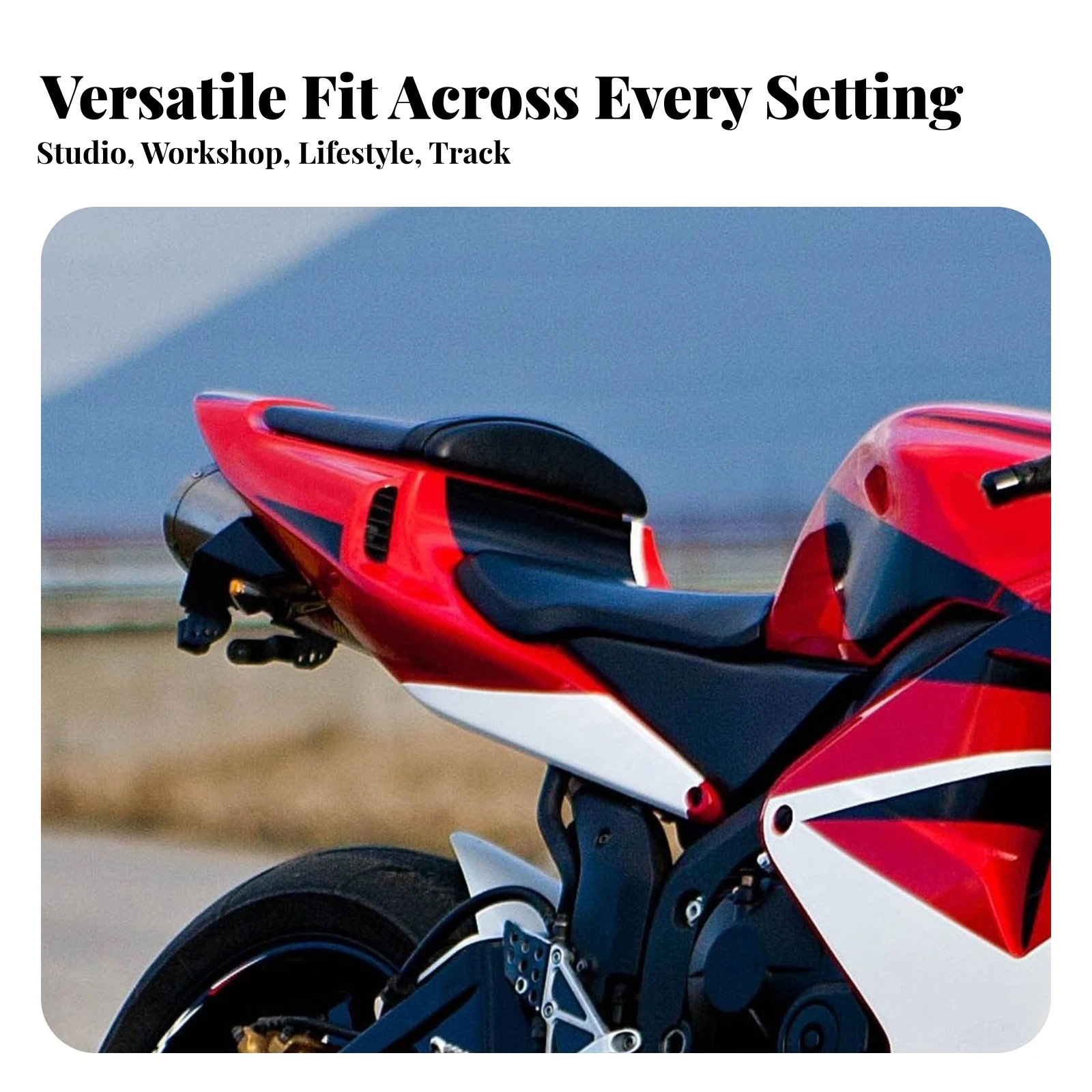 バイク用シートクッション。快適な交換用シート。人間工学に基づいた設計で、衝撃を吸収し、バイクのレストアに最適。