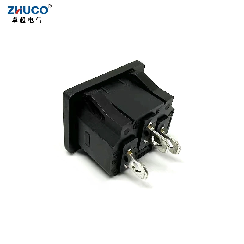 1PC LZ-14-2 3 pin Chassis modulo di ingresso montato su pannello connettore a spina 10A 250V 3 terminali presa di corrente elettrica ca IEC320 C14