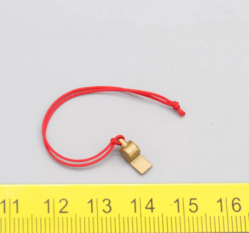 

1/6th ZYTOYS Mini Toys Model Metal Material Whistle Not Real Match Victory Symbol Accessories For 12" Doll Figure Collect DIY