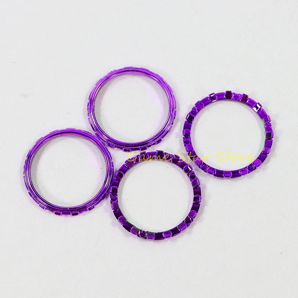 10 قطعة ل PS5 كروم تصفيح لهجة Thumbstick الروك خواتم ل بلاي ستيشن 5 تحكم لعبة الملحقات #5