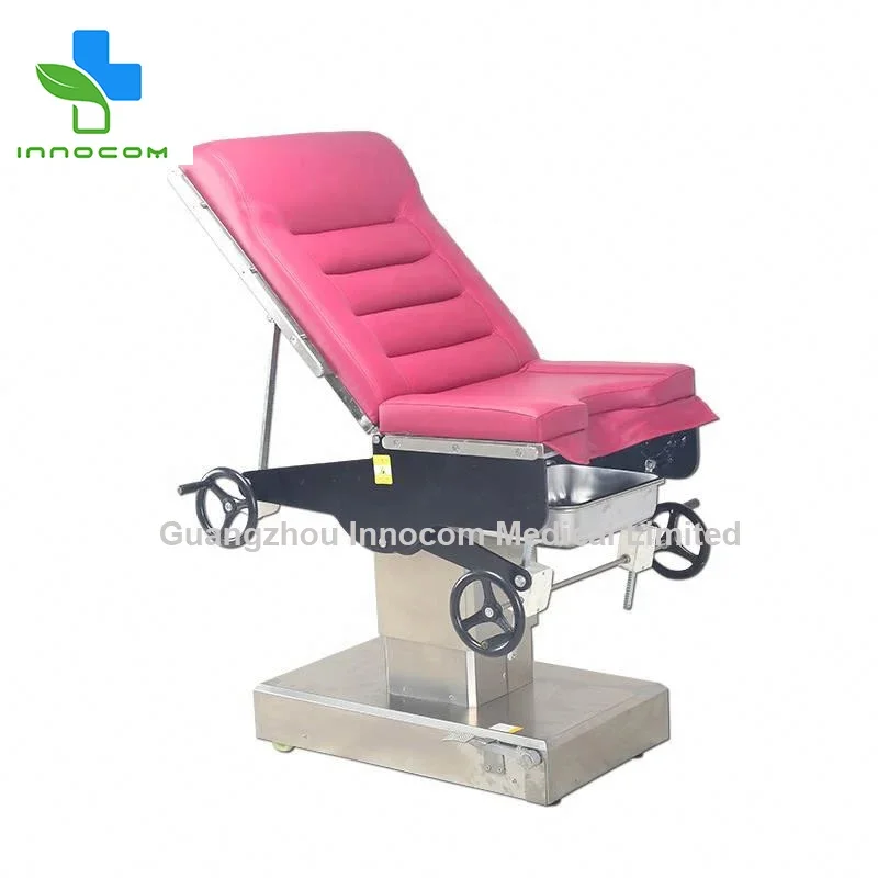 Wholesale stainless steel surgical technical electric operation table examination bed delivery table gynecology chair