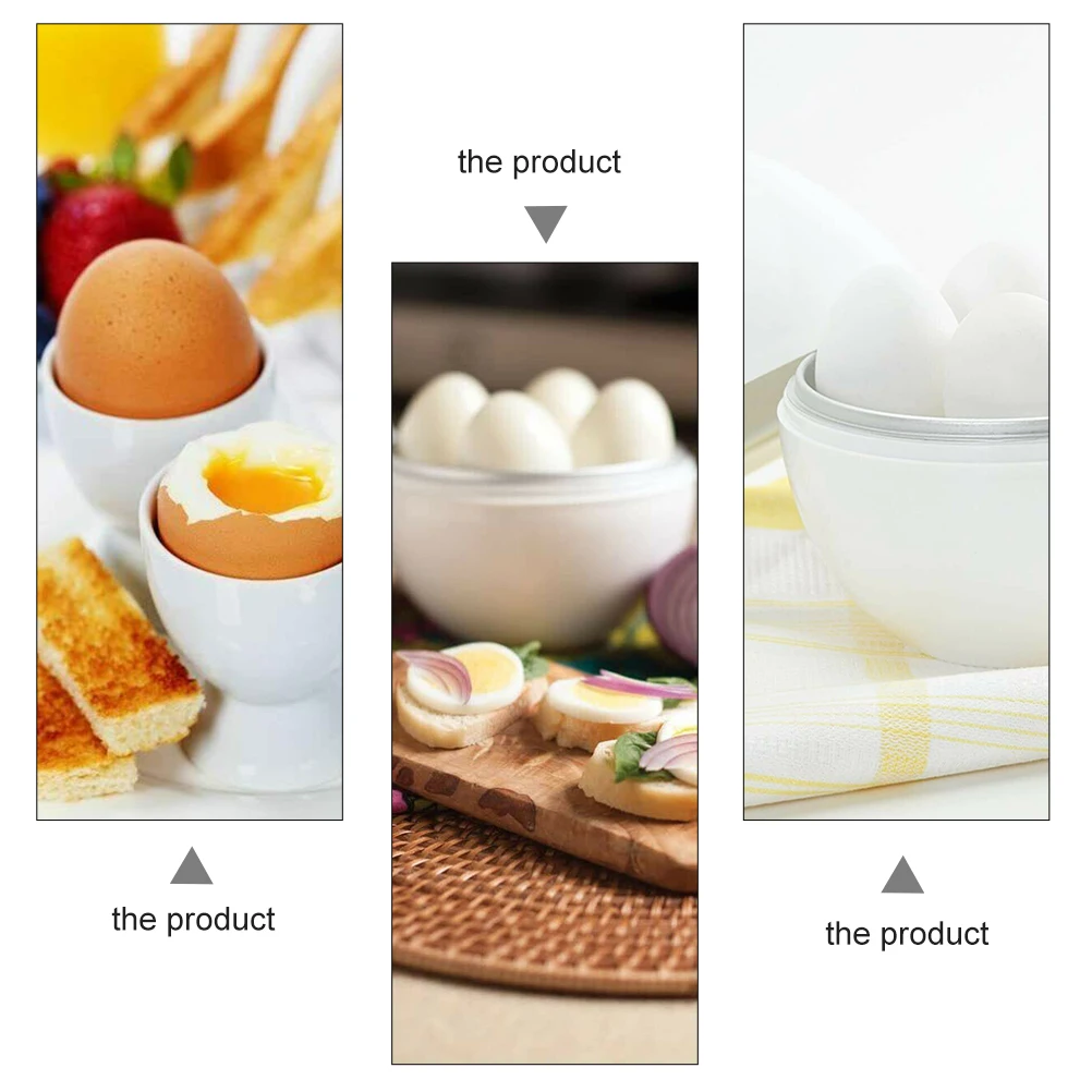 

1pc Boiler Microwave Steamer Cup Mini Egg Cooker Steamed Boil Steam Kitchen Cooking Tools Utensil Food Grade Plastic