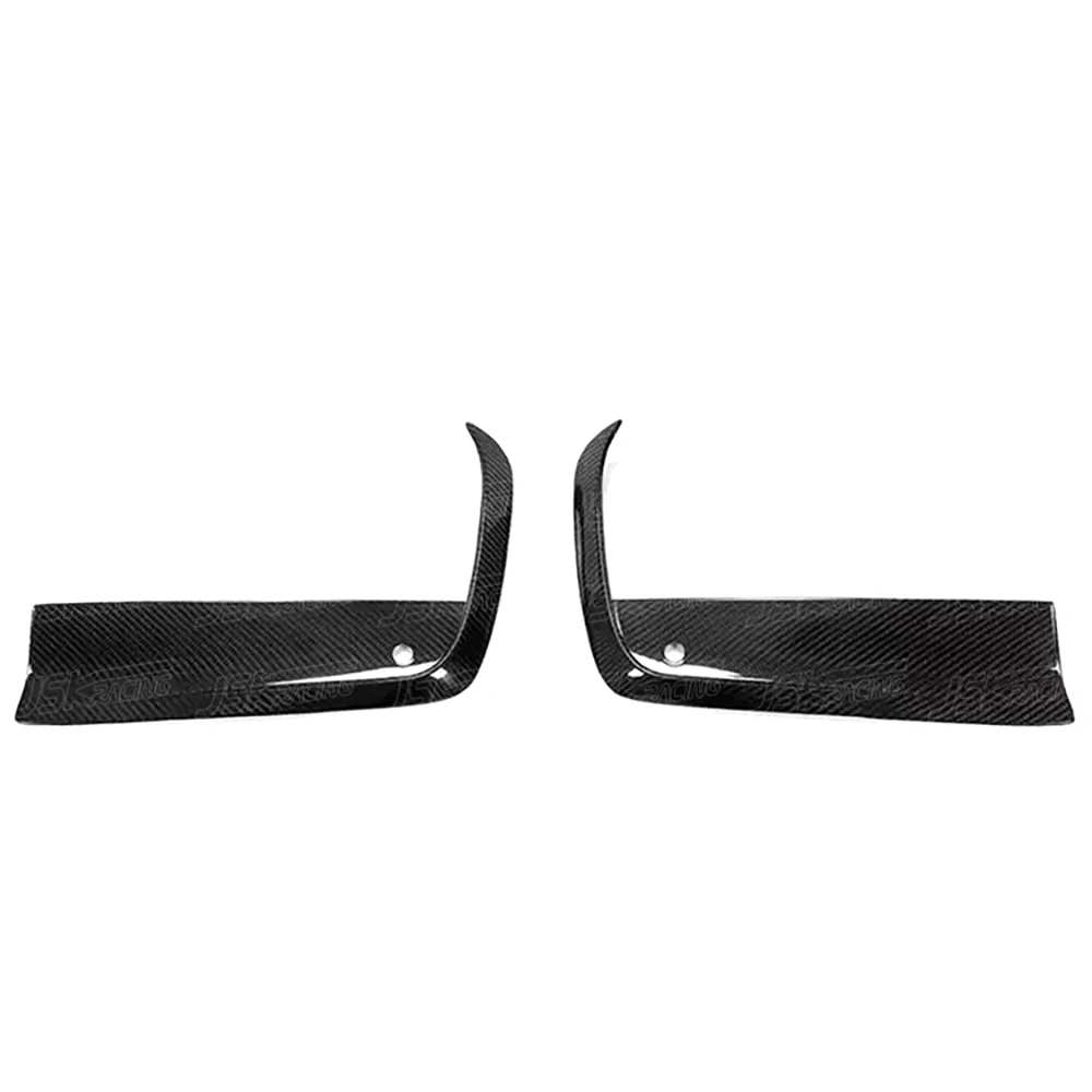 Jsk-1 Style Carbon Fiber Front Bumper Canards For Bmw 8 Series G14 G15 G16 2020-2022