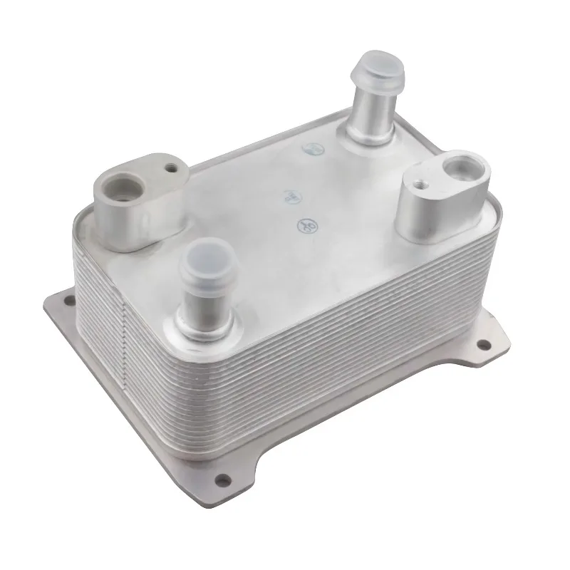 4E0317021H   Engine Oil Cooler for Volkswagen Phaeton 6.0L 2009 - 2011  Audi A8L 3.0L 2003 2004 2005 2006 2007 2008 2009 2010