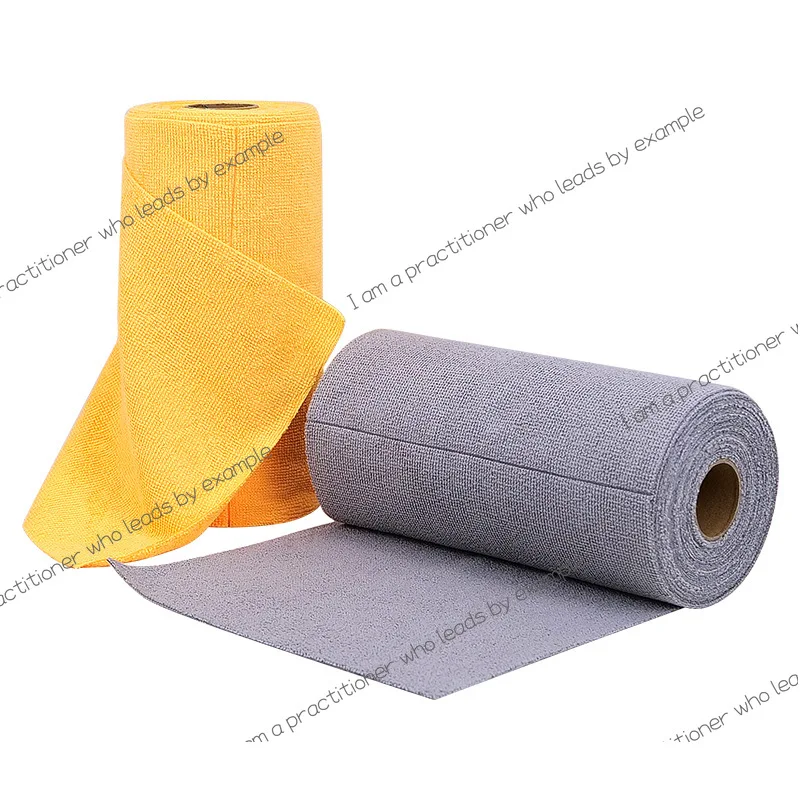 Hand-torn rag, housekeeping, cleaning, towel cloth, kitchen wet and dry, easy-to-clean microfiber roll, weekly throw rag