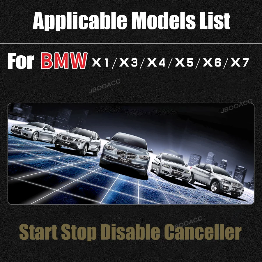 For BMW X1 X3 X4 X5 X6 X7 2014-2024 Auto Start Stop Disable Canceller Car Modification Accessorie Start Stop Off Cable i-stop