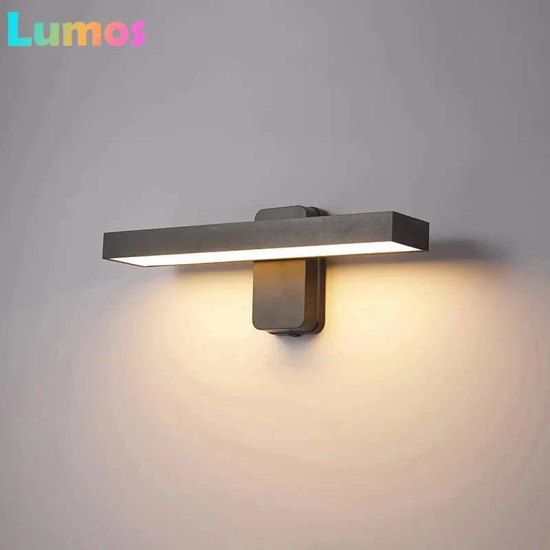 

PD PIR Motion Sensor Rotatable Wall Lamp IP65 Waterproof Outdoor Garden Porch Light Exterior Entrance Sconce Lighting 30/40/50Cm