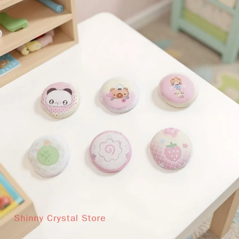 6 pçs/set estilo trevo de quatro folhas 25mm mini pequeno badage antigo broche decoração crachá menina mão conta badage terno