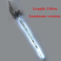 Eleven Fatui Harbingers The Captain Capitano Cospaly Weapon Game Genshin Impact Halloween Costume Luminescence Prop