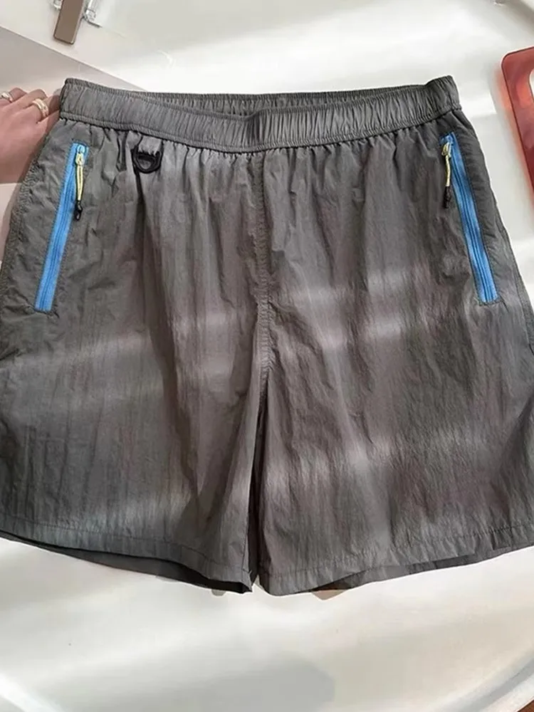 Qui Dry Sports orts Women Summer Thin Loose Beach Pants Running Special Elastic Waist Outdoor Wear Wide Leg Pants