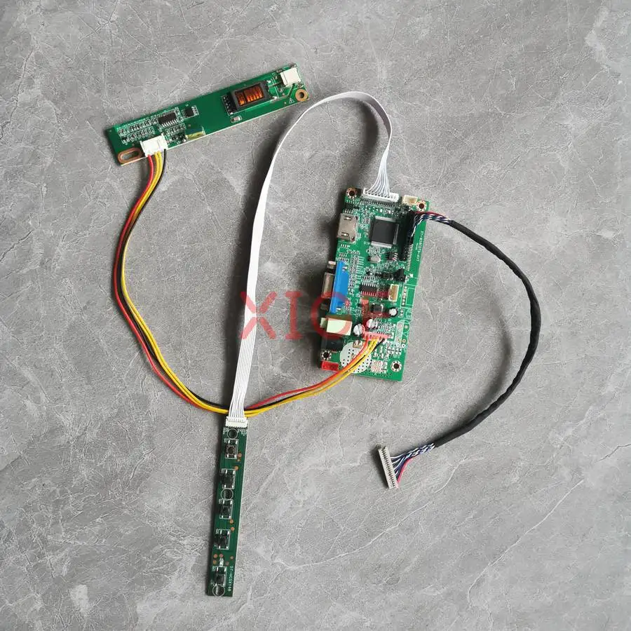 

LCD Matrix Panel Controller Drive Board Fit LT133XB HT13X13 L133X2 D291207 1-CCFL 1024x768 LVDS 20-Pin HDMI+VGA 1024*768 Kit DIY