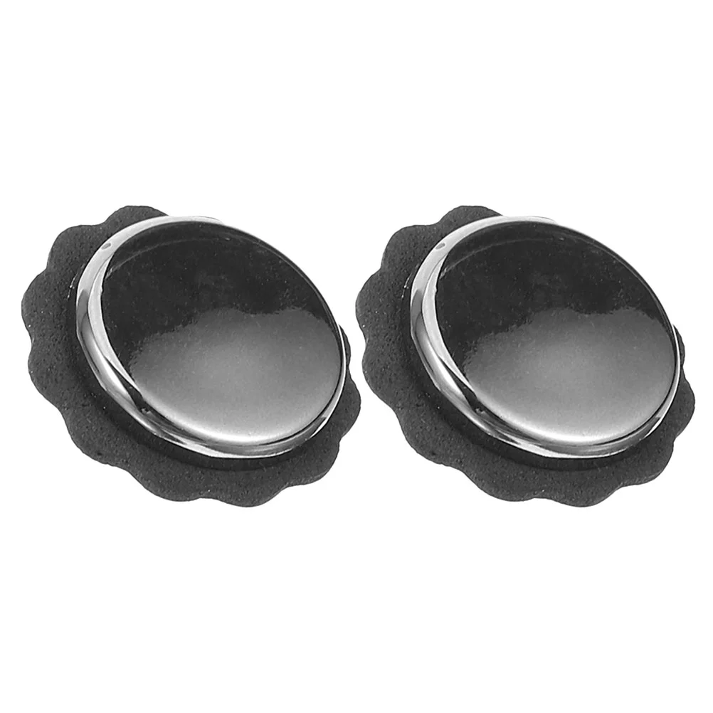 

2 Pcs Umbrella Accessories Tip Cover Pole Cap Repair Top Hat Tops Protector Covers Plastic