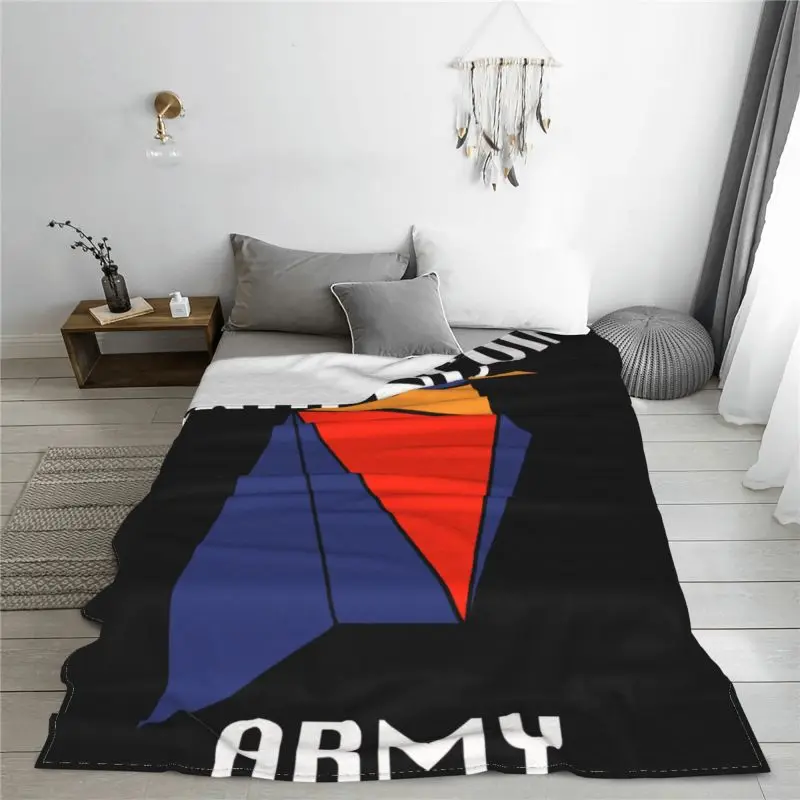 Ravencoin Army Altcoin Hodl Crypto Raven Bird Blanket Autumn Comfort Home Decor Skin Friendly Sleeping Sheets