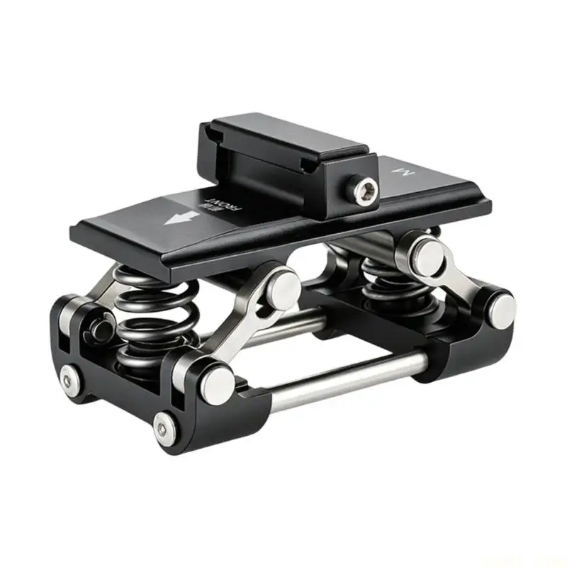 U2JB Bike Cycling Suspension Shock Damper with Two Spring Support and Metal Frame for City Pavement Use Part Form
