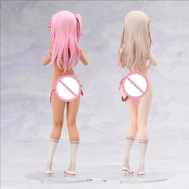 Action Figure in PVC di Fate Kaleid Liner Prisma Illya, Illyasviel e Chloe Von Einzbern, Puella Magi Madoka Sakura
