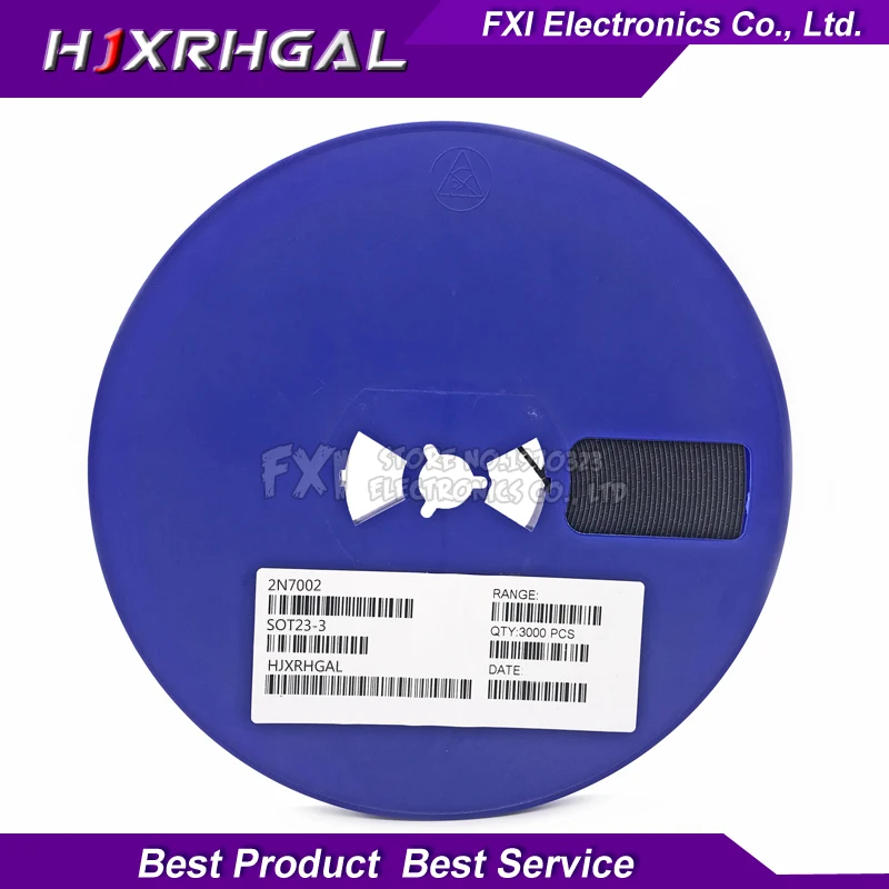 

3000 шт. 2N7002LT1G SOT23 2N7002 SOT SMD 702 МОП-транзистор малого сигнала 60 В, 115 мА, N-канальный новый и оригинальный