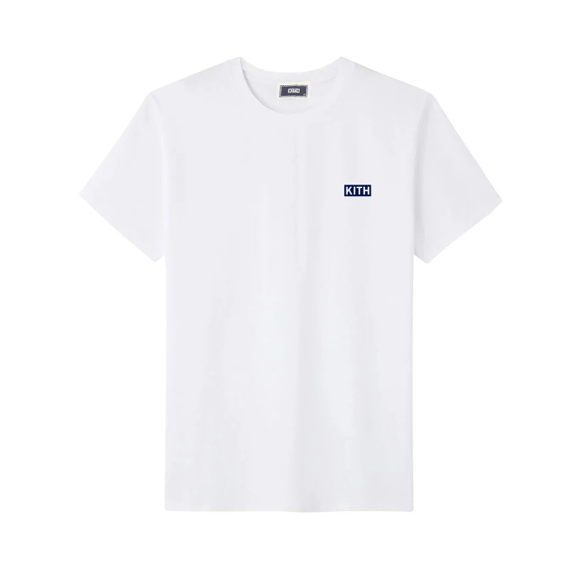 Zomer geëxporteerd naar Japan Koreaans katoen heren dames T-shirt borduurwerk letter logo paar casual losse O-hals korte mouw tees