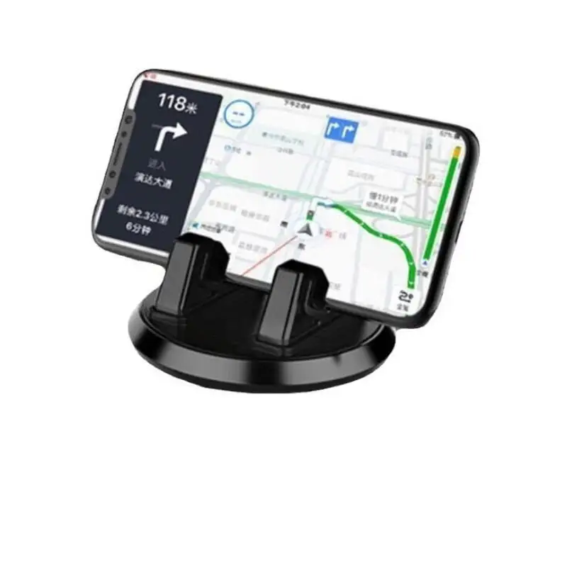 360 Degree Rotating Car Phone Holder Dashboard Desktop Center Console Stand Hands Free For Daily Use