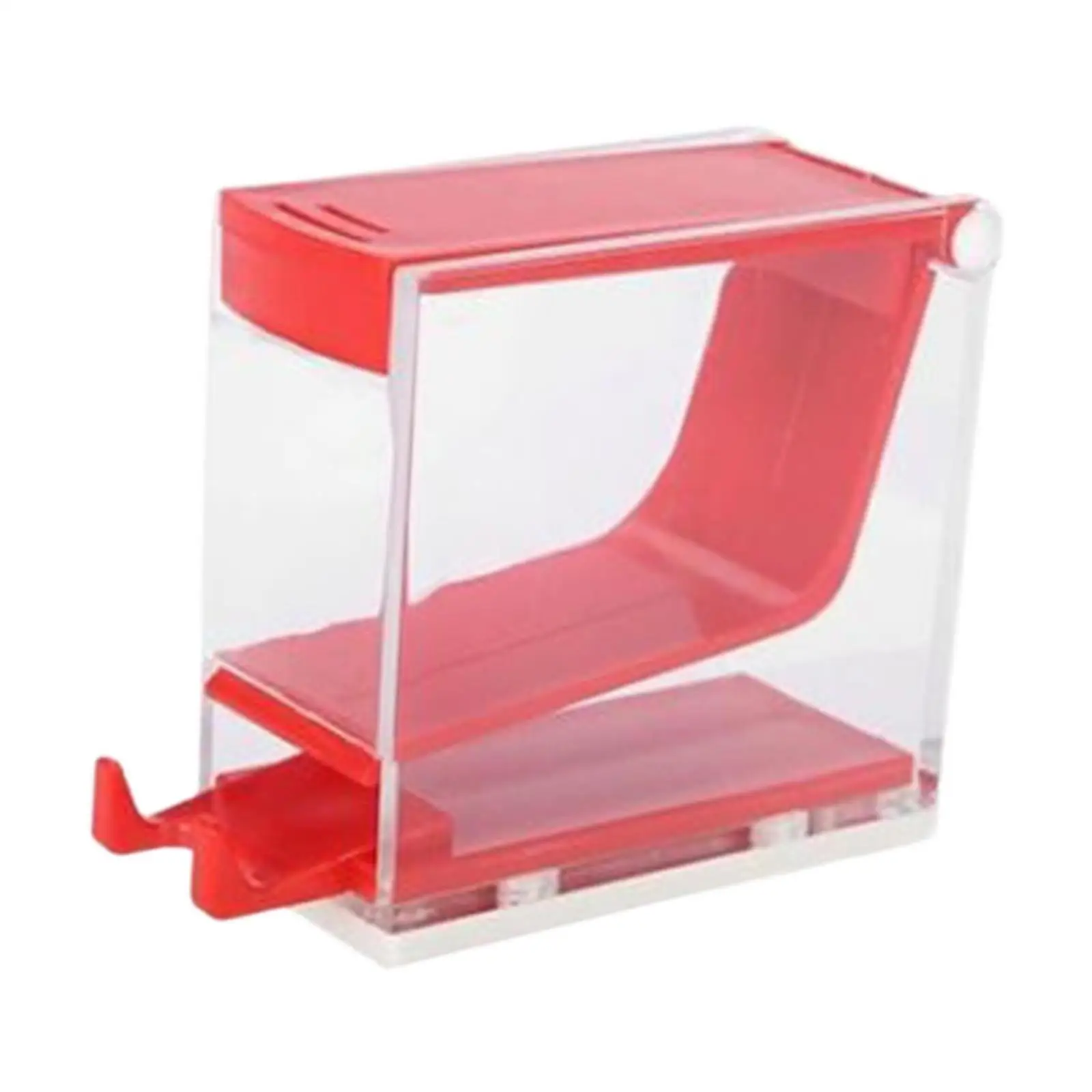 

Cotton Roll Dispenser Clear Practical Dustproof Case Cotton Roll Holder Box for Tabletop Countertop Home Use Dental Pharmacy Lab
