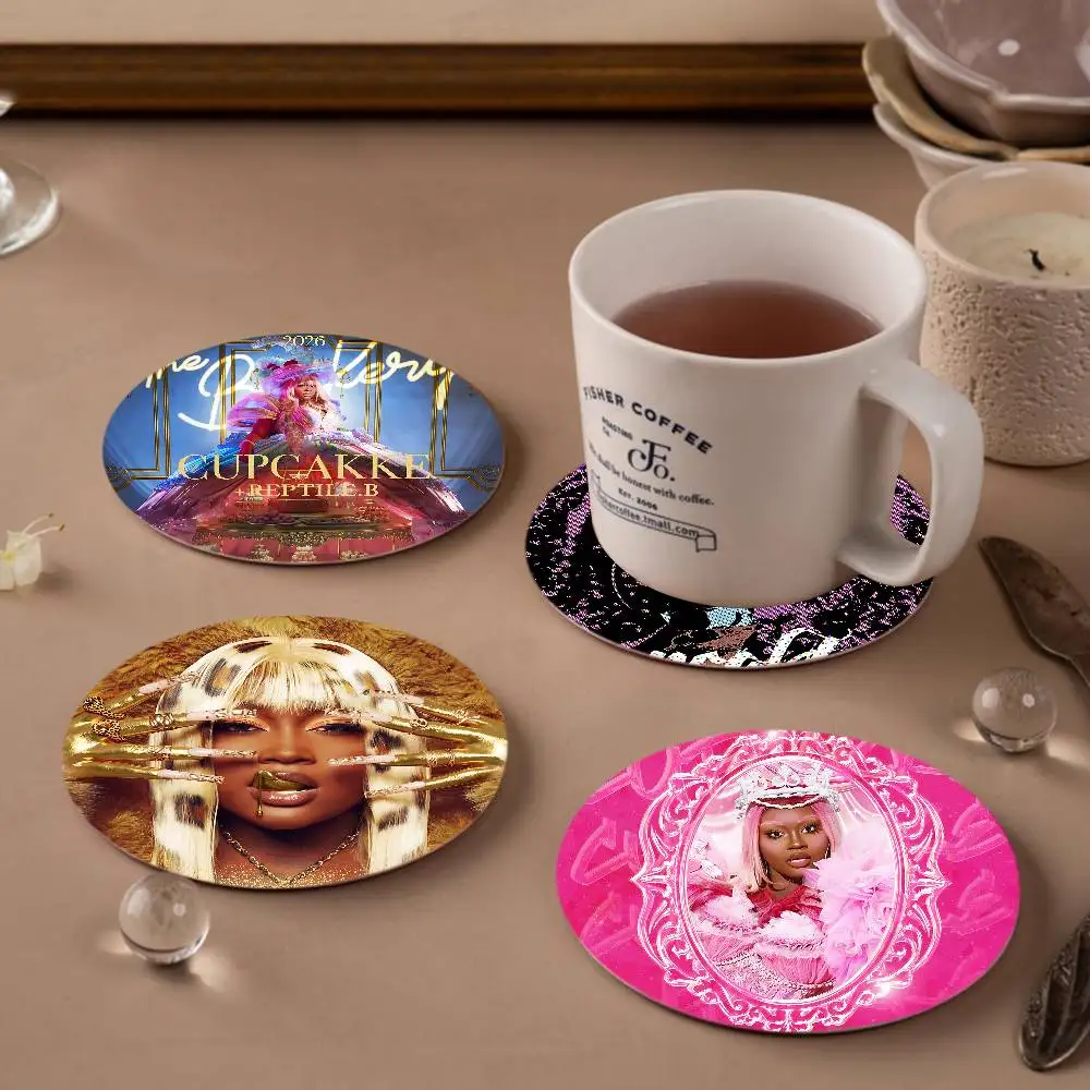 Rapper C-Cupcakke Dauntless Artistic Print on Wood, Durable for Parties, Unique Holiday Housewarming Present
