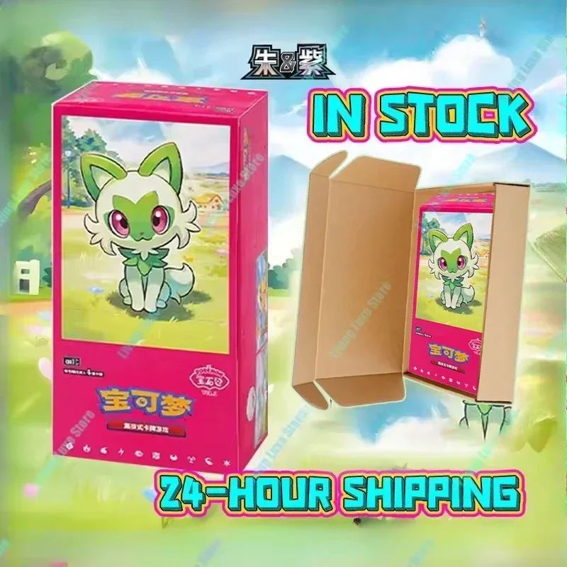 

In Stock Original Cards Gem Pack Vol 1 & 2 Scarlet and Violet Eevee Vol 2 Trading Card Chinese PTCG Bag Box Toys Collection Gift