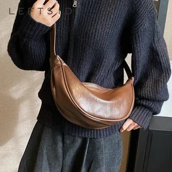 Y2K Retro PU Leather Small Shoulder Bags for Women 2023 Korean Fashion Small Crossbody Bag Females Underarm Bag Handbags