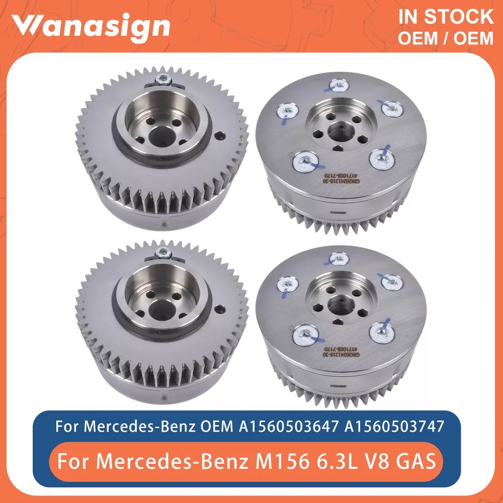 

Engine Exhaust & Intake VVT Gear Fit 6.3 L For Mercedes-Benz W204 C63 CL63 CLK63 X156 M156 6.3L V8 GAS A1560503647 A1560503747