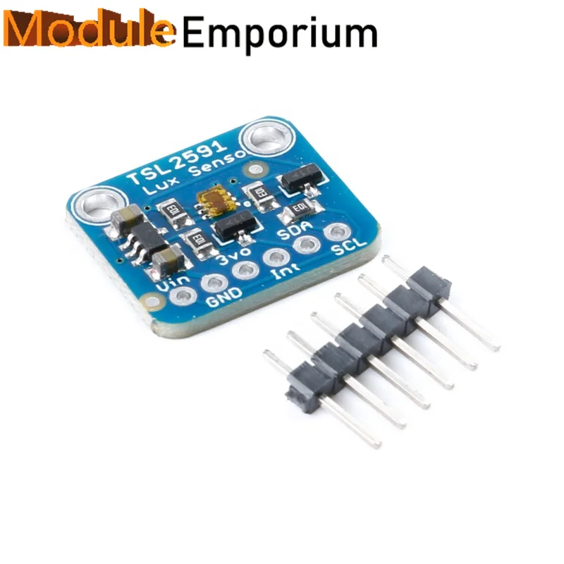 High Range Dynamic 3.3V 5V I2C Lux IR Digital Light Optical Sensor Module TSL2591