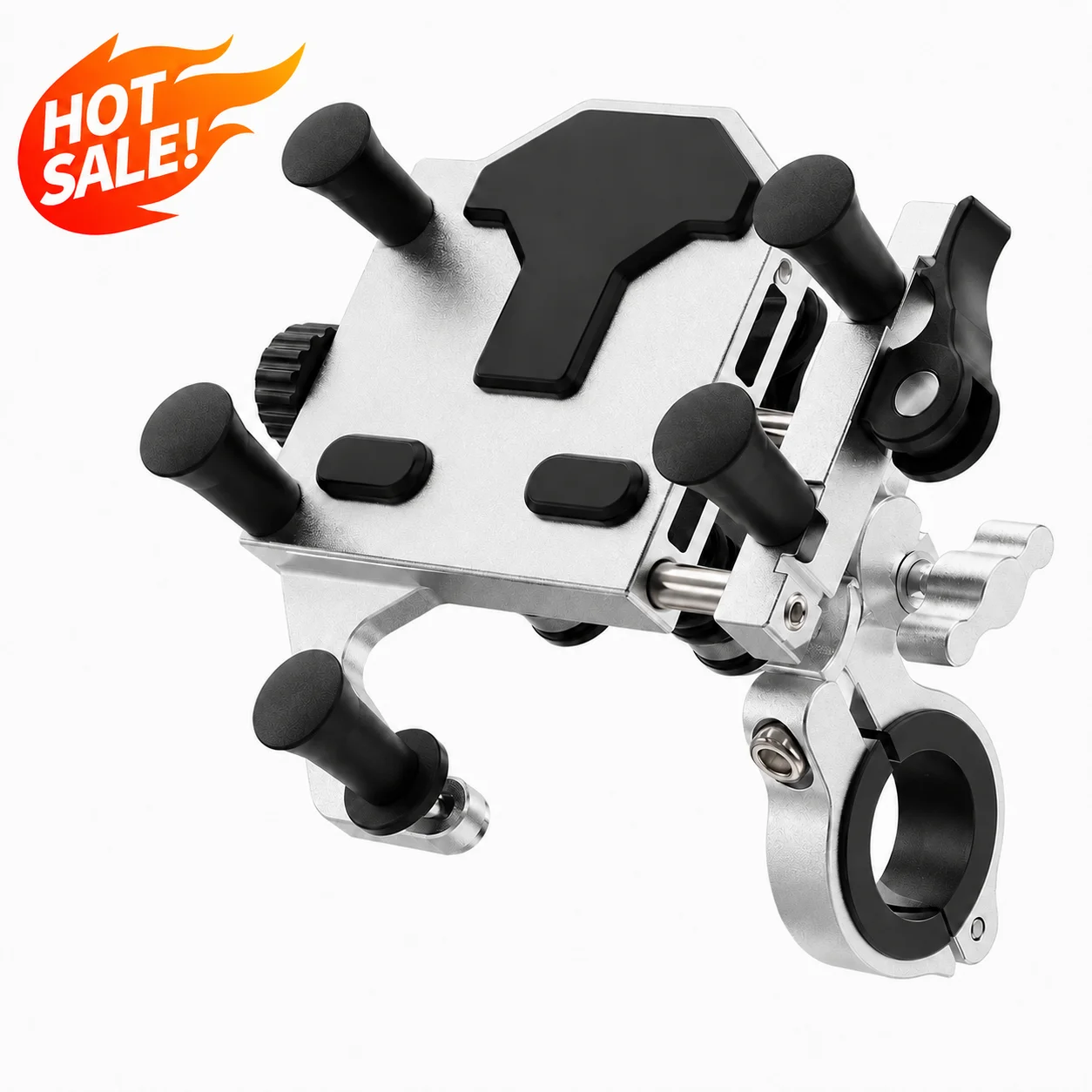 Motorcycle Phone Holder Alumin - Phone Mount Handlebar recension och pris