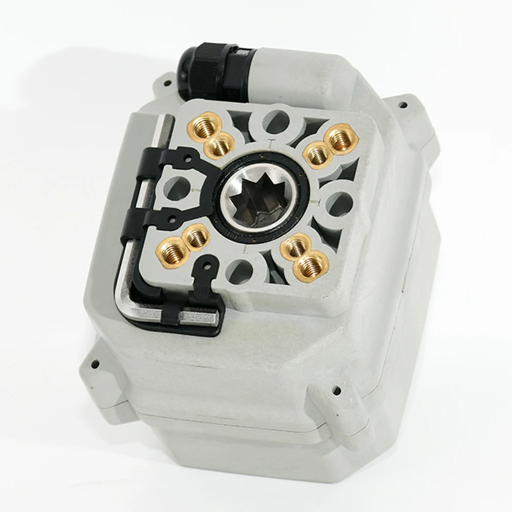 

IP67 CE ISO 5211 F03 F05 A150 CR301 DC24V Electric Actuators Motorized Valve Actuator with Manual Override